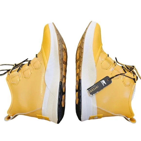 Sorel Out N About III Classic Waterproof Booties Yellow Ray NEW Womens - Picture 6 of 9